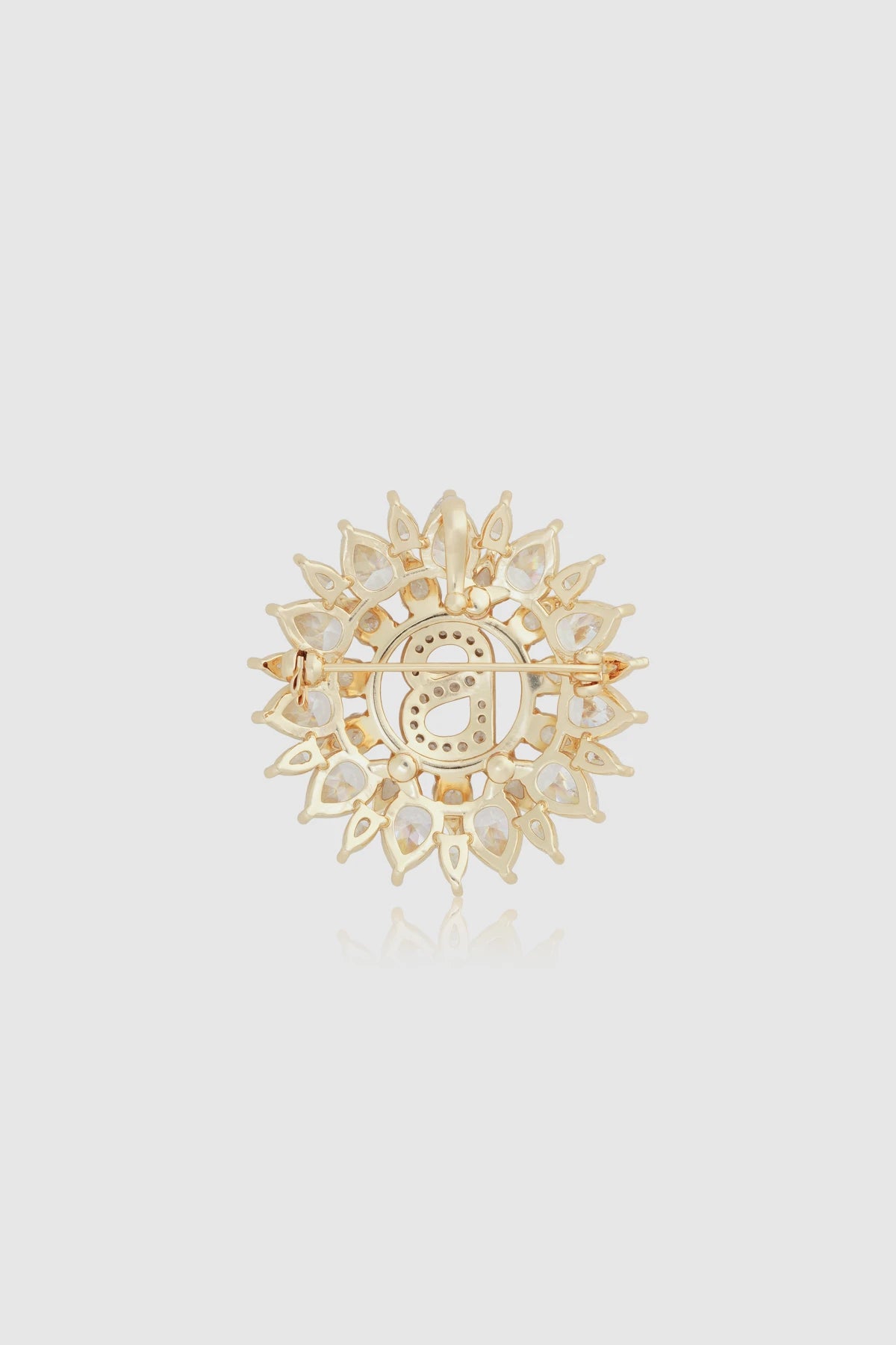 Raina Brooch - Gold