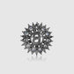 Raina Brooch - Hematite
