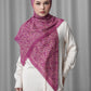 Samla de Fleur Tie Back Square - Boysenberry
