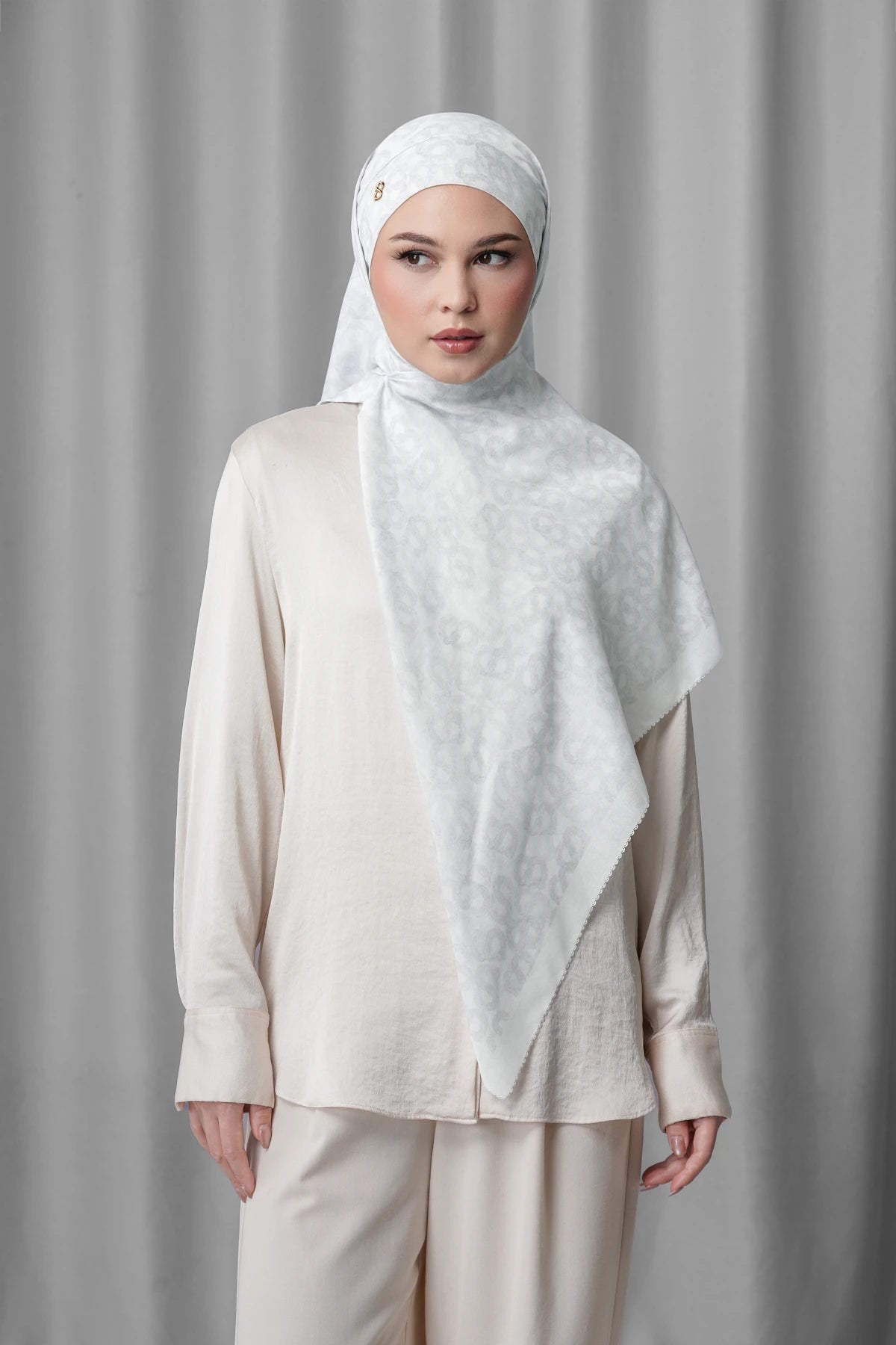 Samla de Fleur Tie Back Square - Dawn