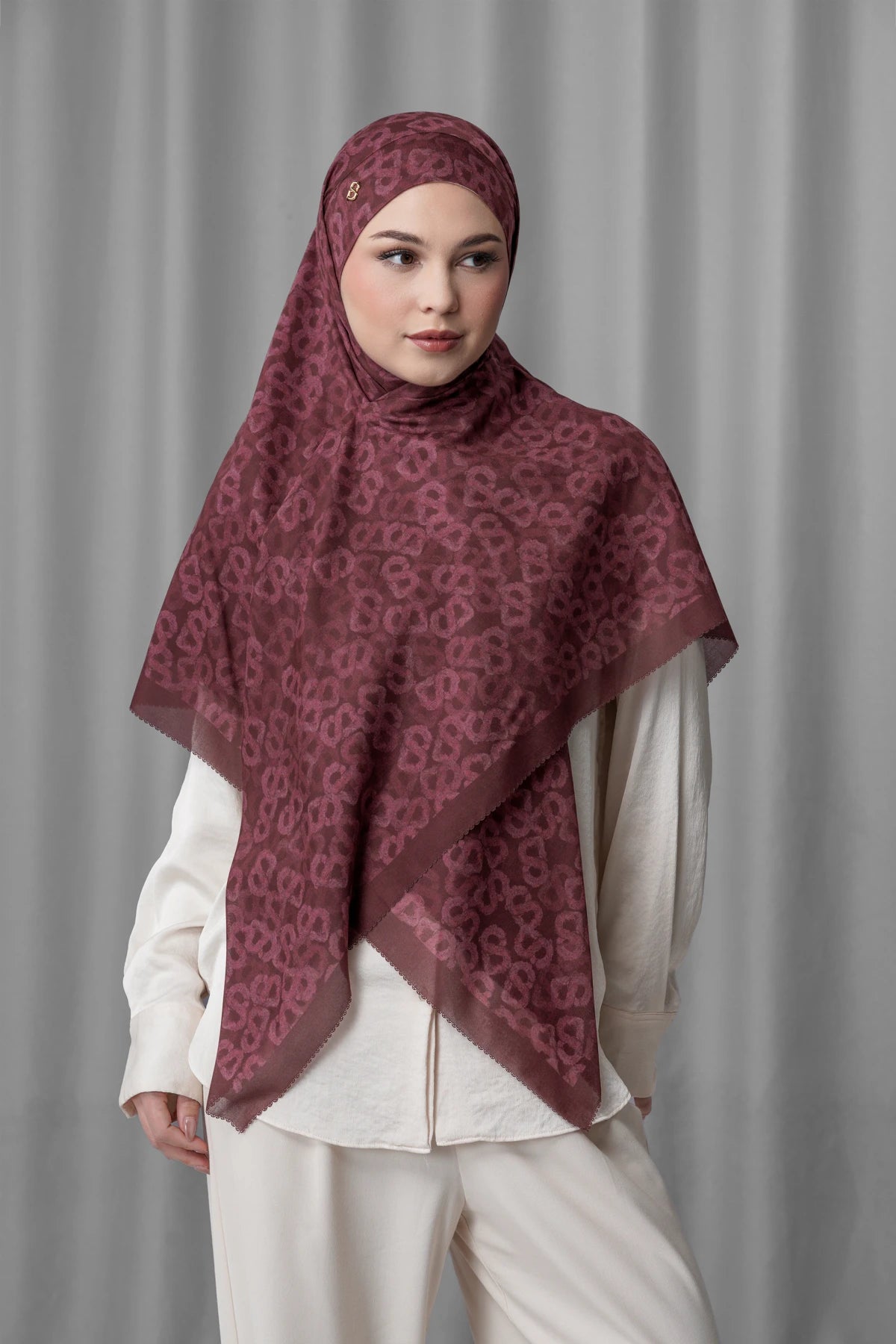 Samla de Fleur Tie Back Square - Vineyard