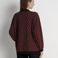 Signature Monogram Cardigan - Bricks