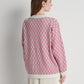 Signature Monogram Cardigan - Macaron