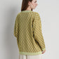 Signature Monogram Cardigan - Moss