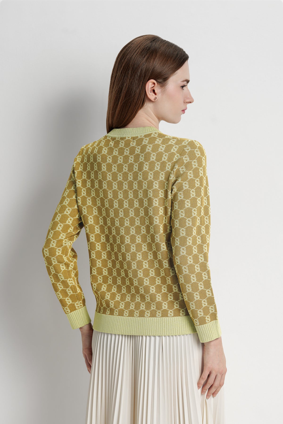 Signature Monogram Sweatshirt - Moss