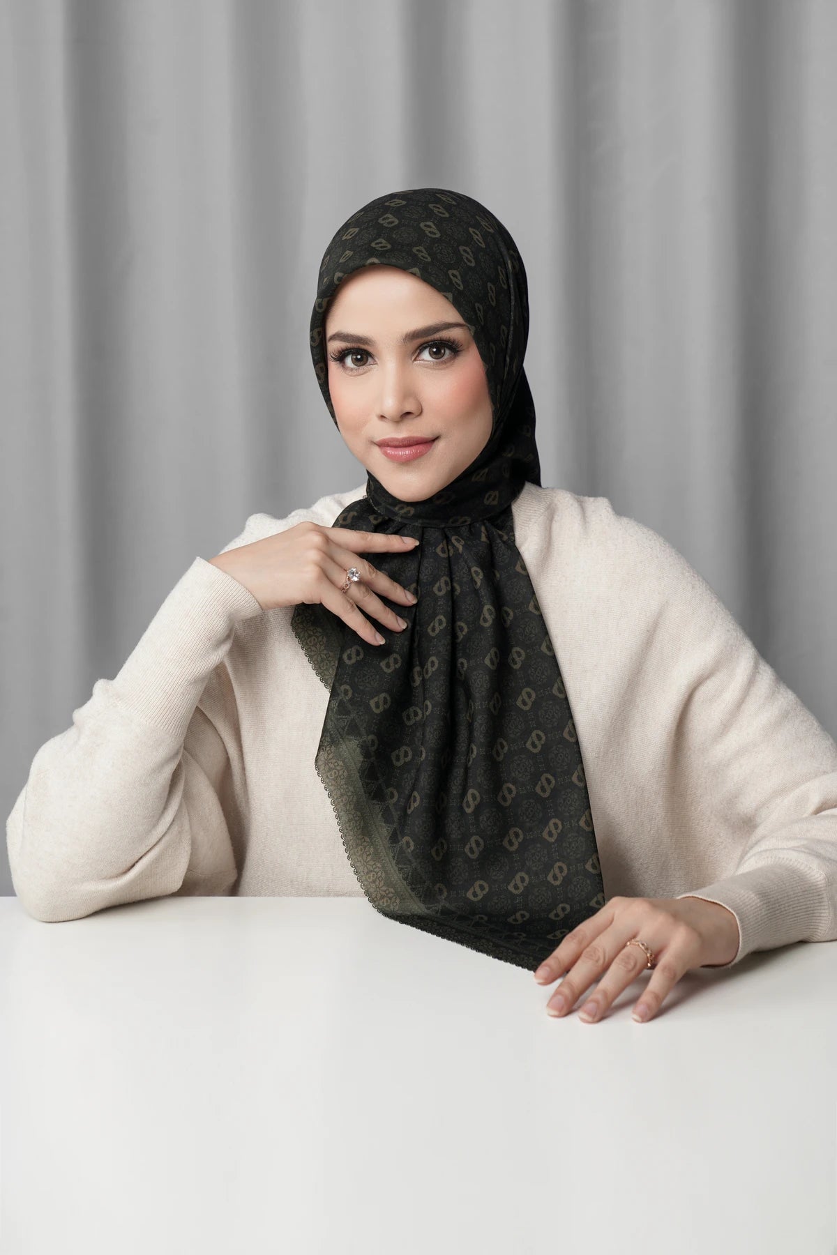 Songket Square - Coal