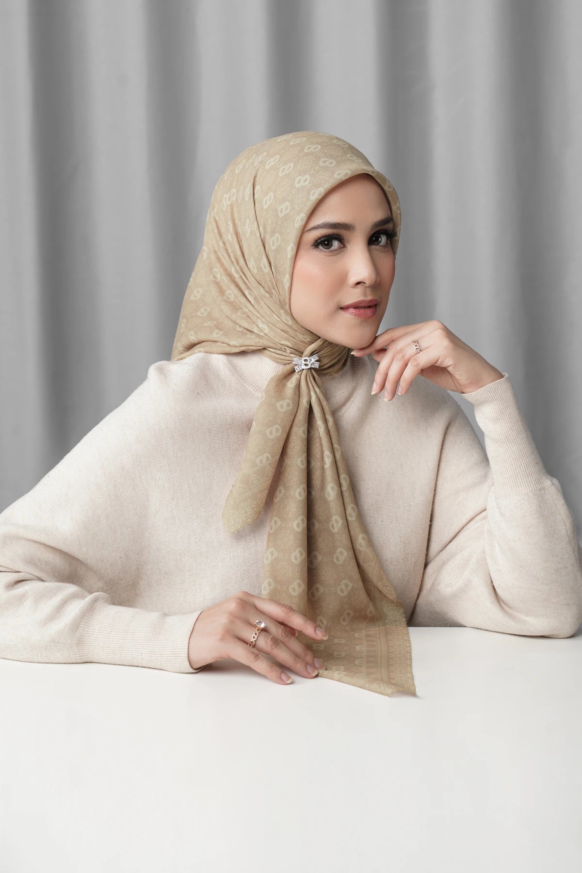 Songket Square - Sand
