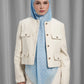 Songket Tie Back Square - River