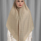 Songket Tie Back Square - Sand