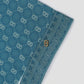 songket tie back shawl in indigo by buttonscarves pattern detail