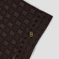 Songket Tie Back Shawl - Mahogany
