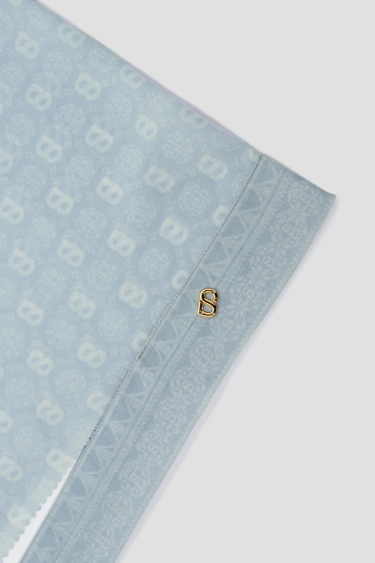 Songket Tie Back Shawl - Nickle