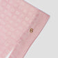 songket tie back shawl in pink beach by buttonscarves pattern detail