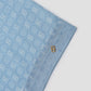 songket tie back shawl in river by buttonscarves pattern detail