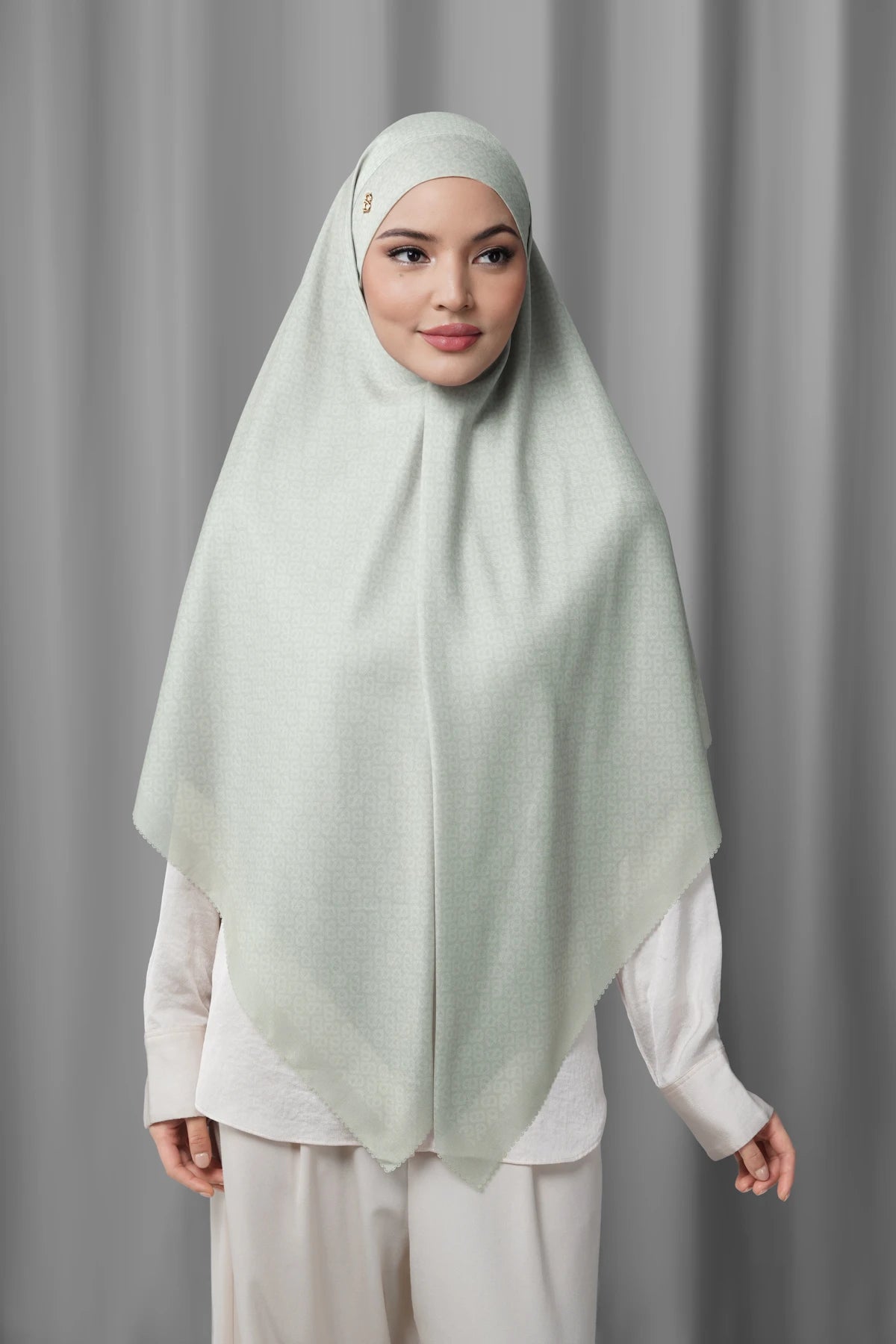 Tapis Tie Back Square - Cement
