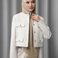 Tapis Tie Back Square - Tan