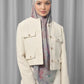 clam under the sea tie back square by buttonscarves styled in a modern hijab look
