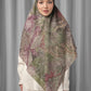 under the sea tie back square scarf lionfish by buttonscarves front view