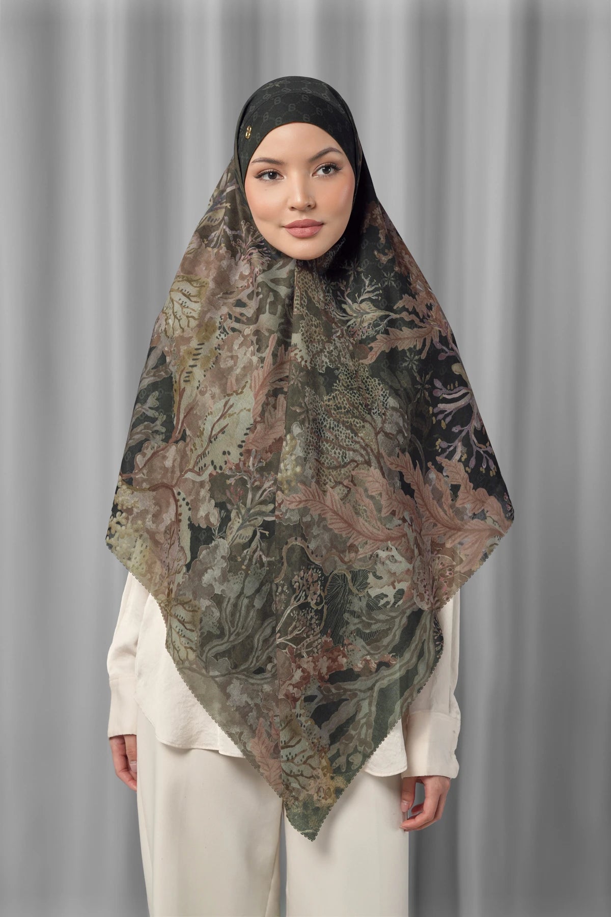 under the sea tie back square scarf orca styled outfit