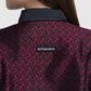 Verena Crop Shirt - Maroon