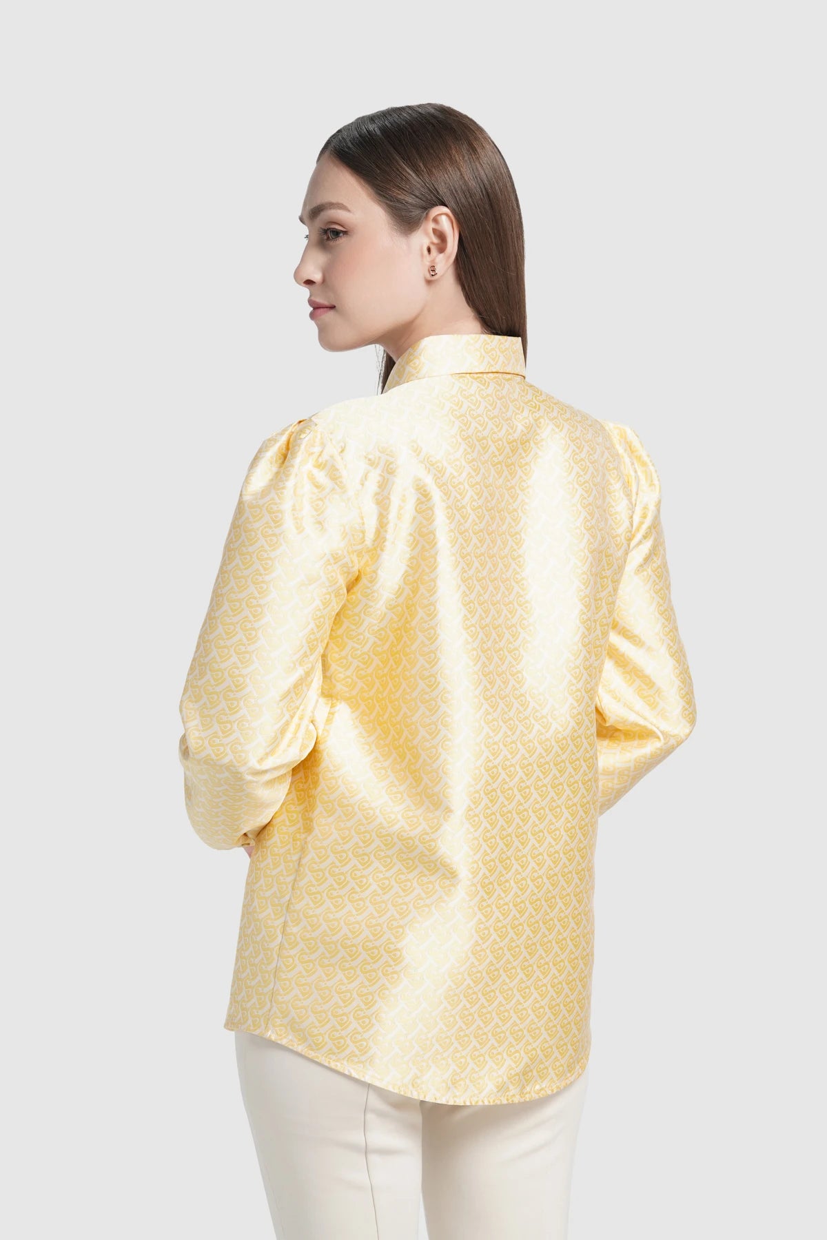 Verena Puff Shirt - Butter Yellow