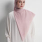 waves monogram tie back scarf in pearl blush by buttonscarves style look