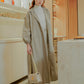 Tifany Long Outer with Belt - Mocha
