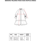 Benang Pelangi Musi Kids Ruffle Dress - Maroon