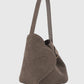 Britney Bag Small - Suede Leather - Taupe