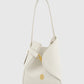 Britney Bag Small - Saffiano Leather - Bianco Candido