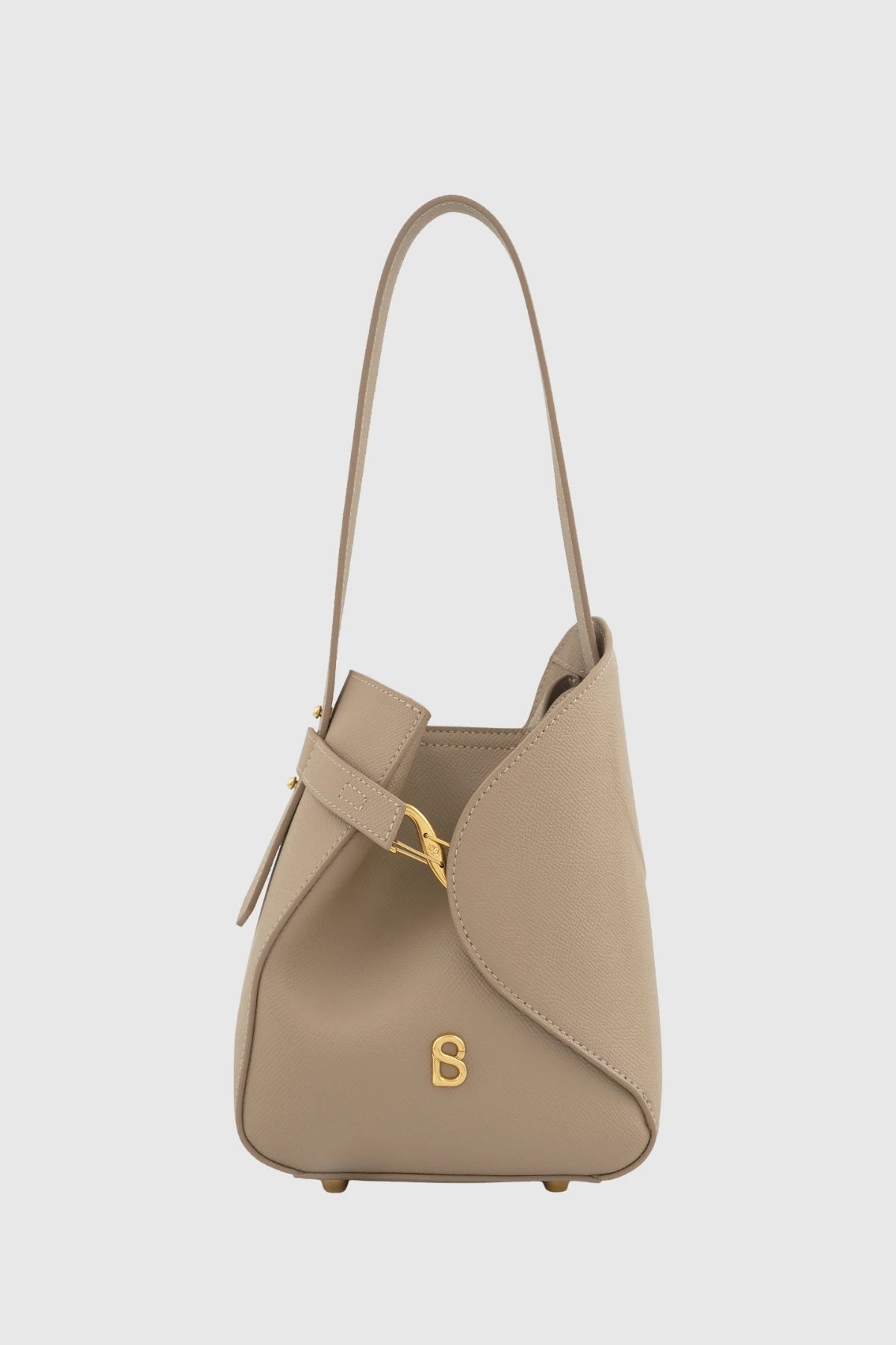 Britney Bag Small - Saffiano Leather - Clay