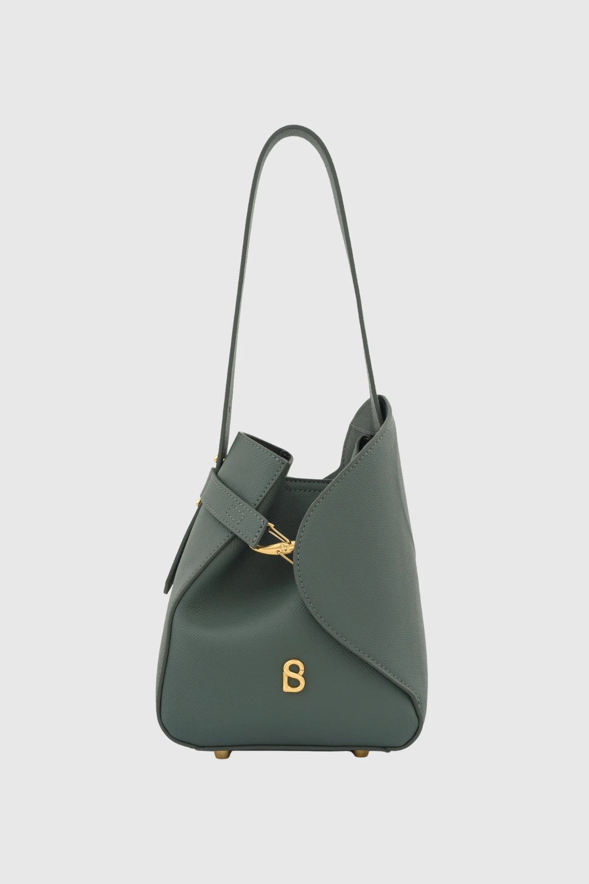 Britney Bag Small - Saffiano Leather - Loden
