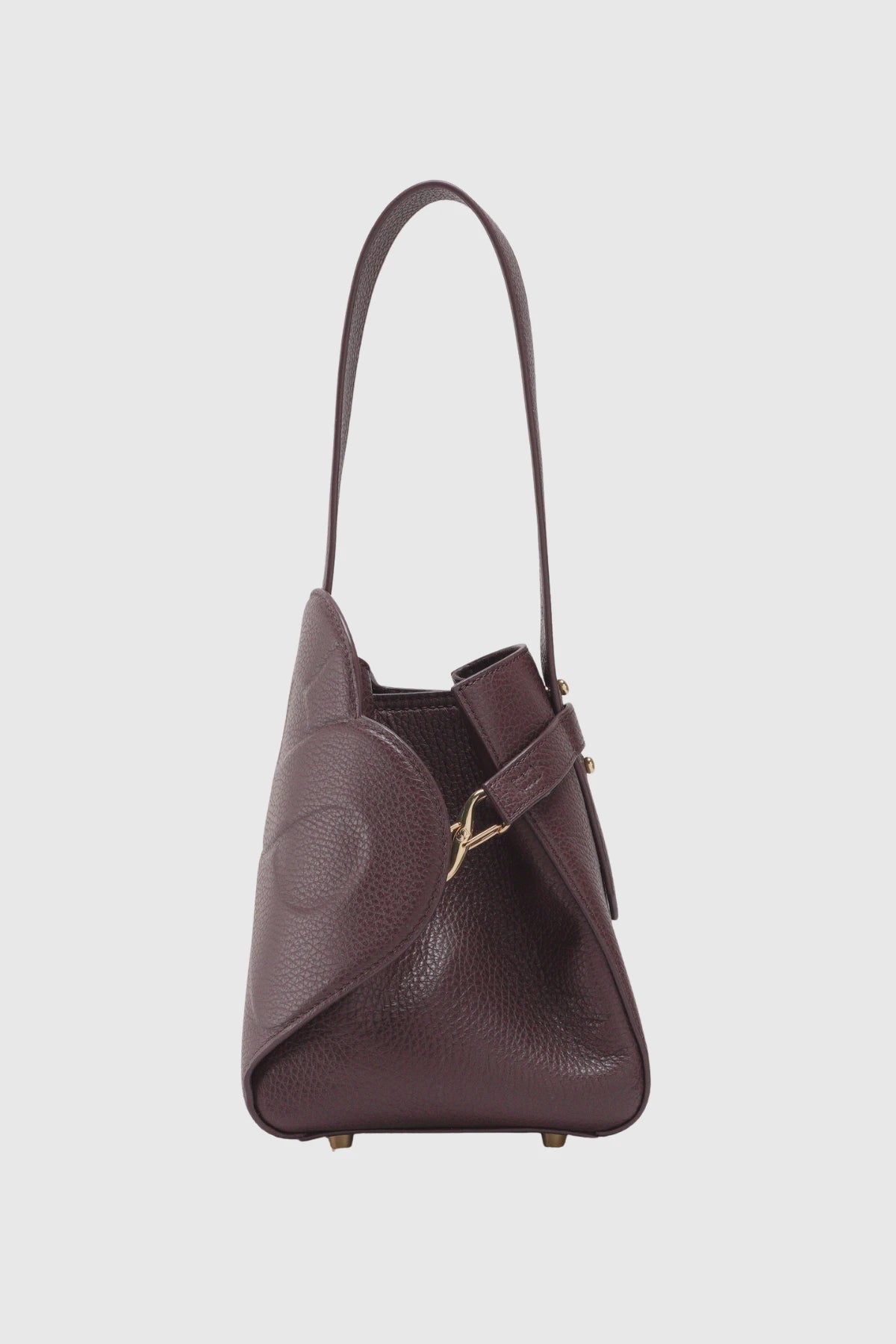 Britney Bag Small - Burgundy in GHW