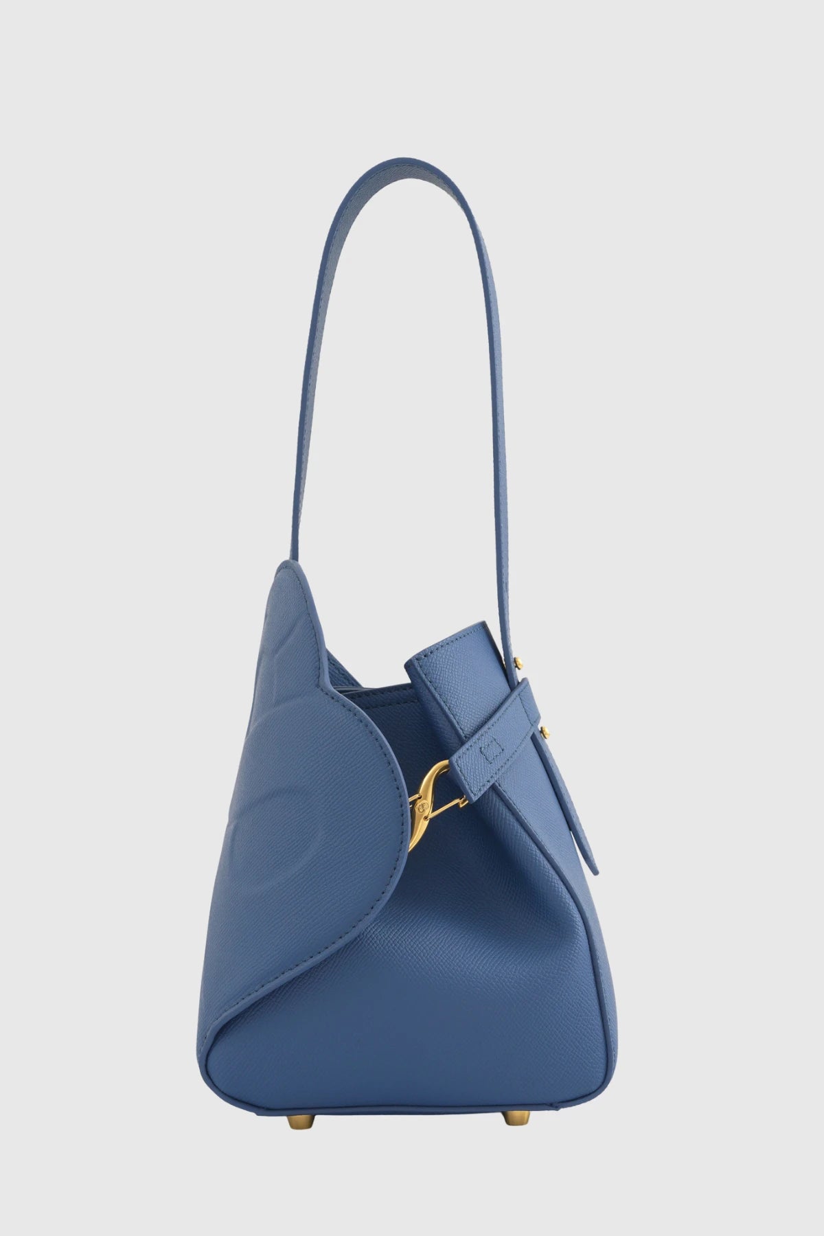 Britney Bag Small - Saffiano Leather - Bluebell