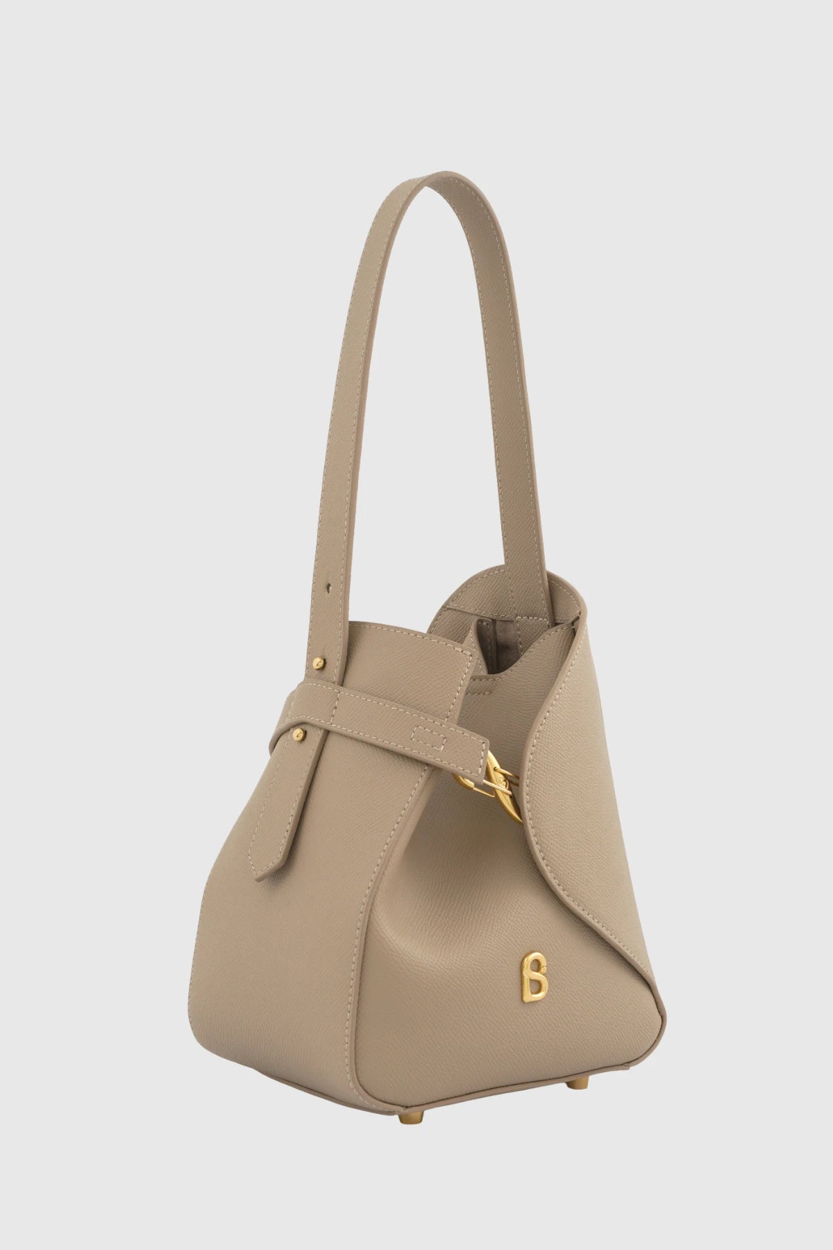 Britney Bag Small - Saffiano Leather - Clay
