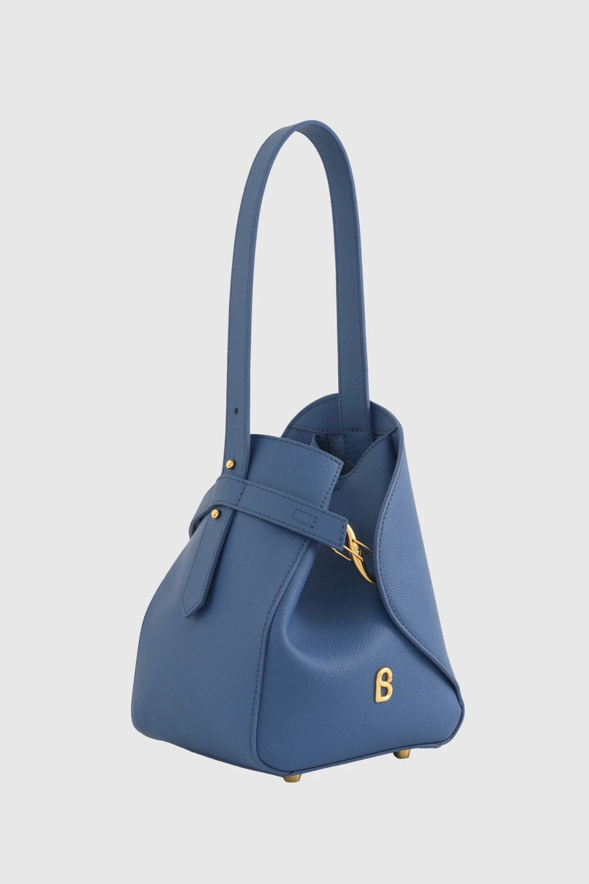Britney Bag Small - Saffiano Leather - Bluebell