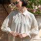 Louisa Embroidery Shirt - Ivory