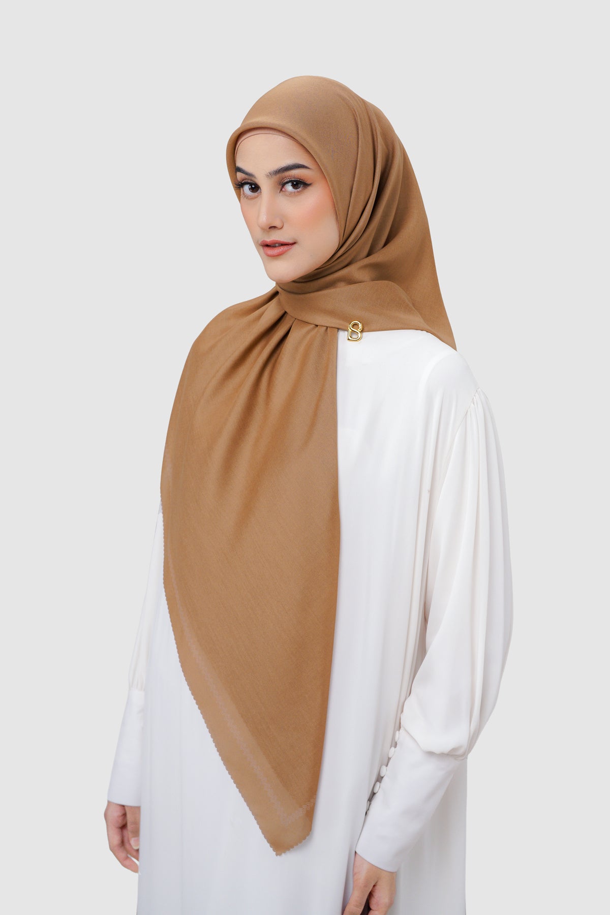 Today's Scarf XL - Almond