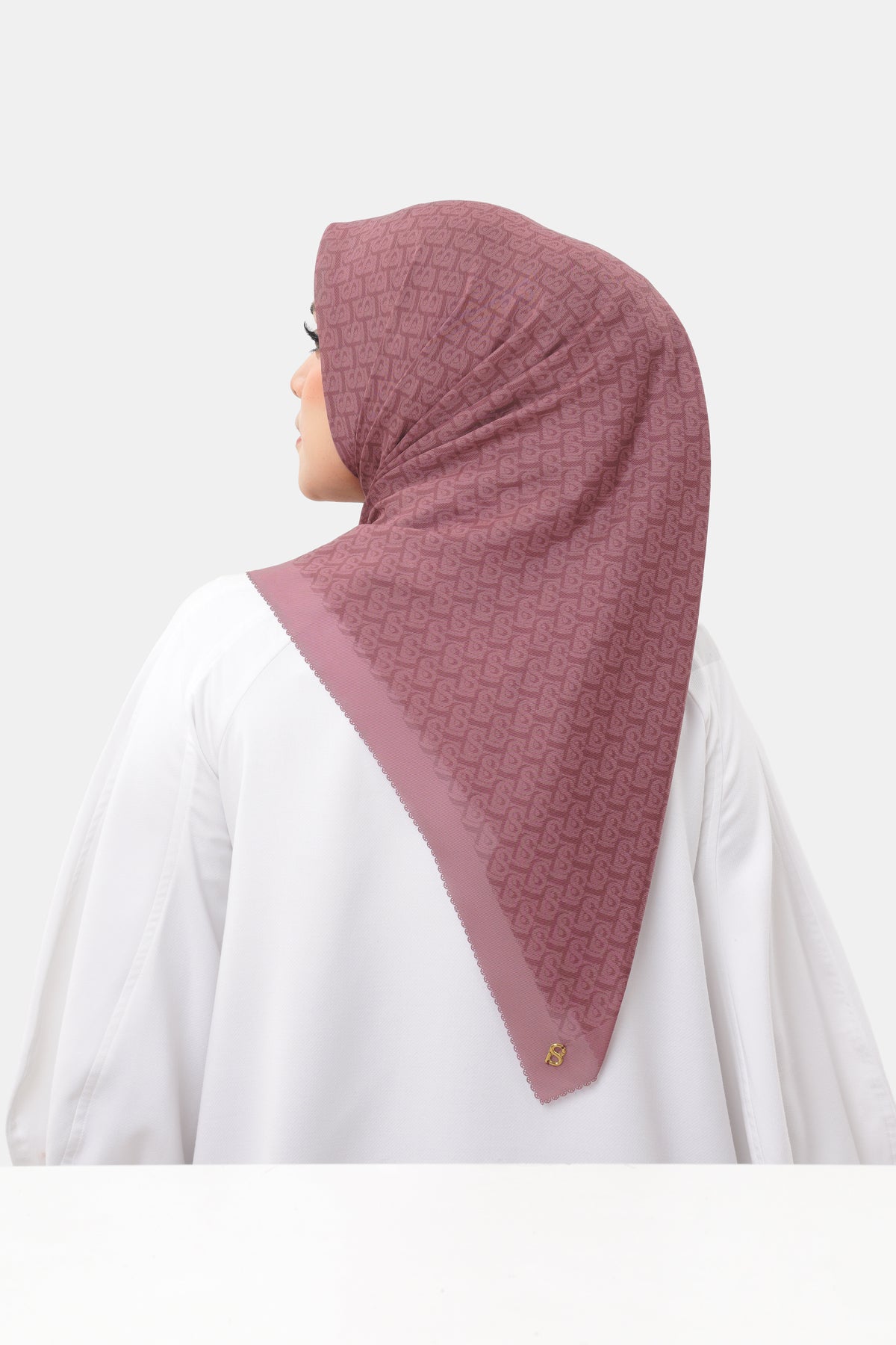 Bimu Twill Square - Roan Rouge