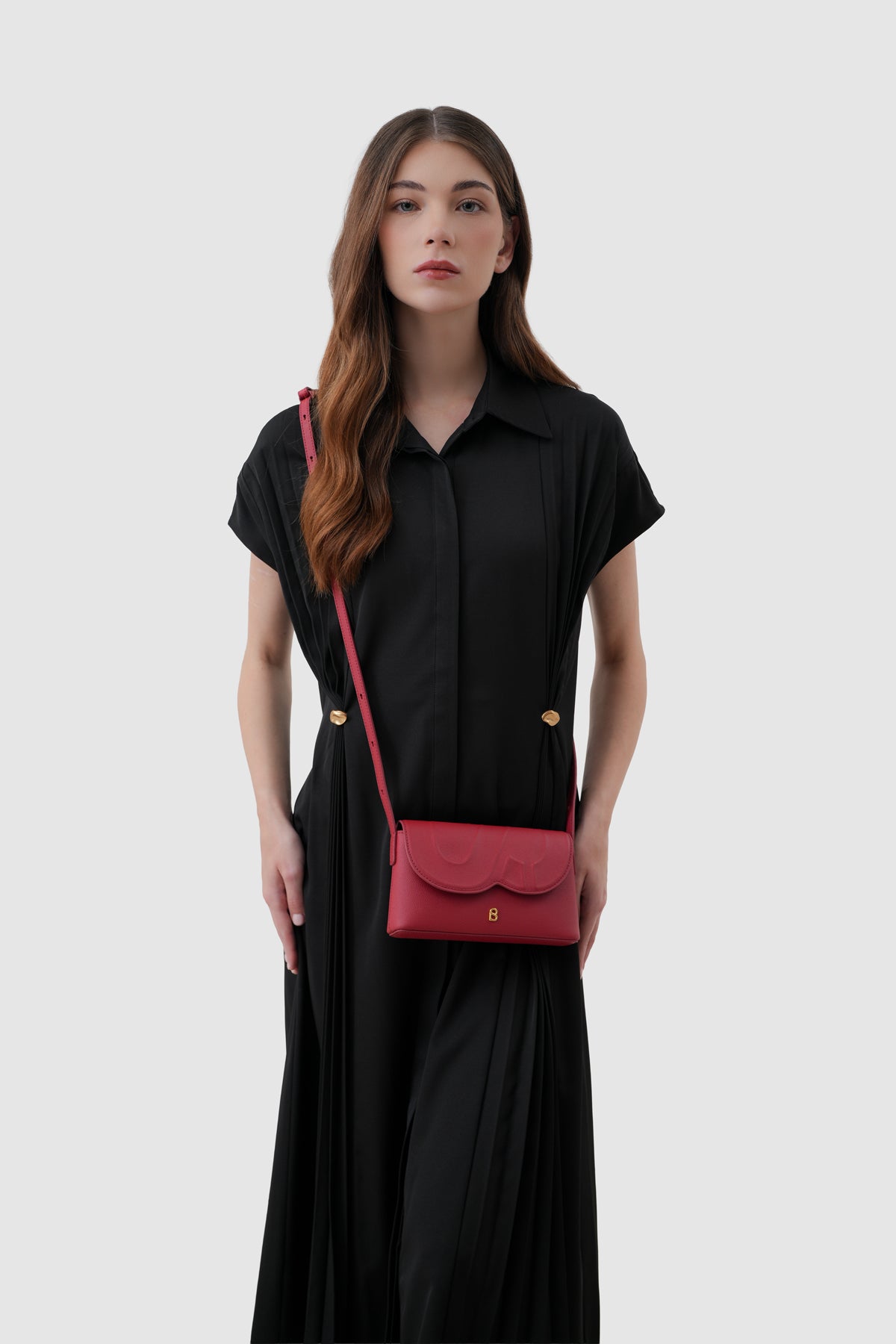 Jenny Sling Bag - Scarlet Red