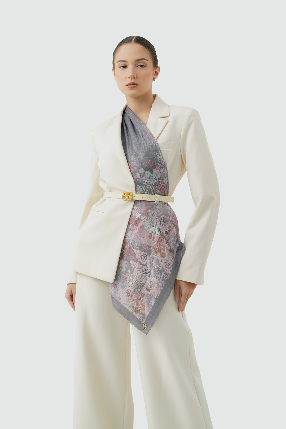 Holiday 3 Jacquard Voile - Fog