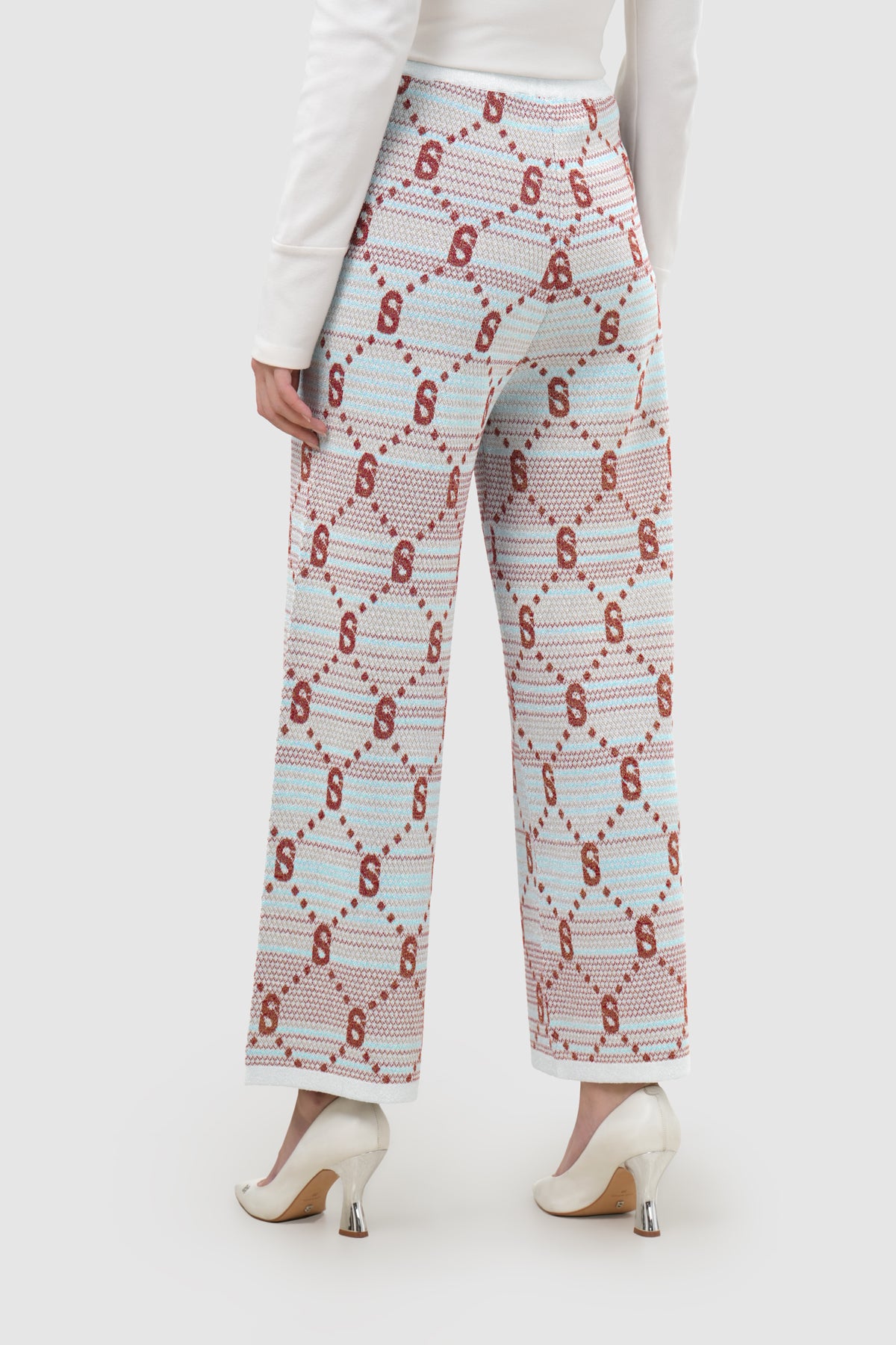 Monogram Beverly Pants - Multicolor