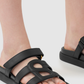 Kefi Signature Strap Sandal - Black