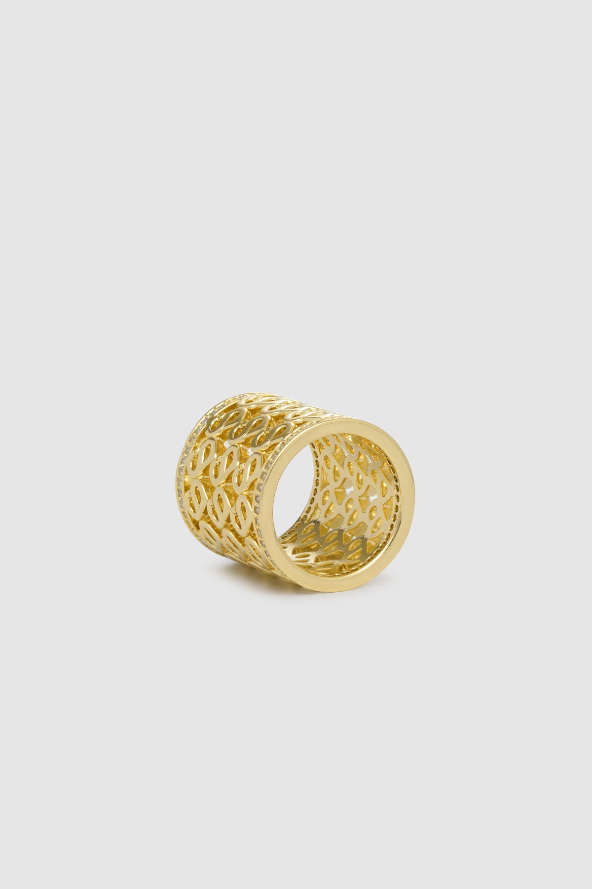 Kara Ring Brooch - Gold