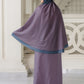 Linka Two Tone Capsule Prayer Robe - Berry