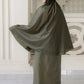 Linka Two Tone Capsule Prayer Robe - Cocoa
