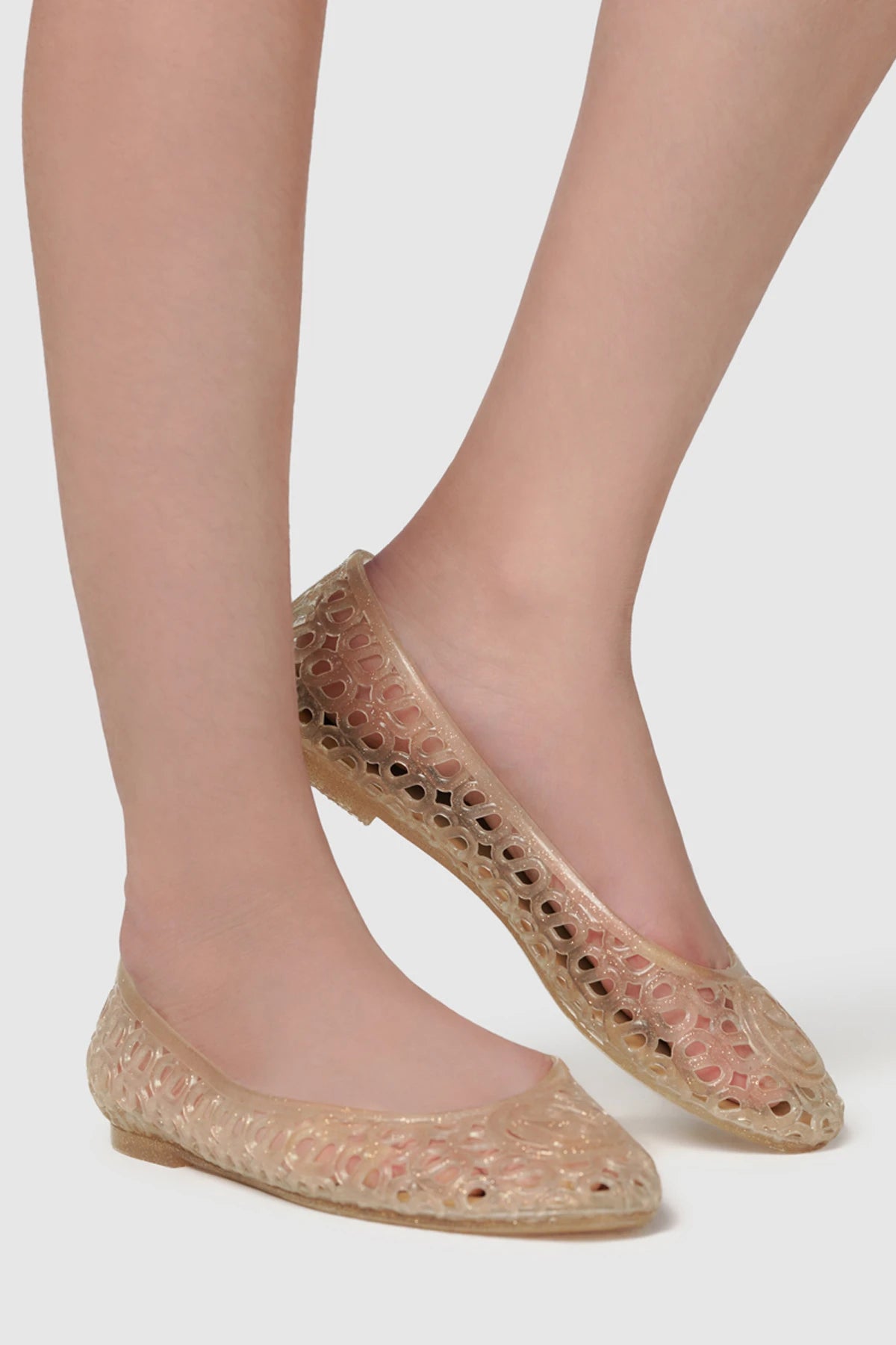 Luna Jelly Shoes - Nude