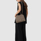 Joy Bag Medium - Suede Leather - Taupe