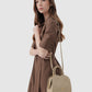 Joy Bag Small - Saffiano Leather - Clay