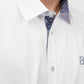 Signature Men Poplin Shirt Short Sleeve - White